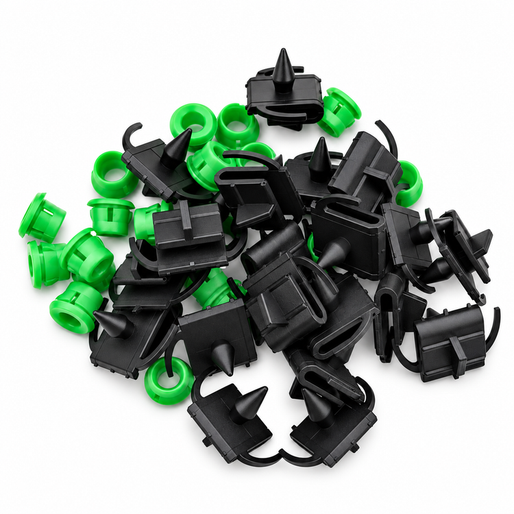 20x Side Sill Kick Plate Cover Trim Clips for BMW E30 51711959929 51711932996 – GB-15/C297 – image 1