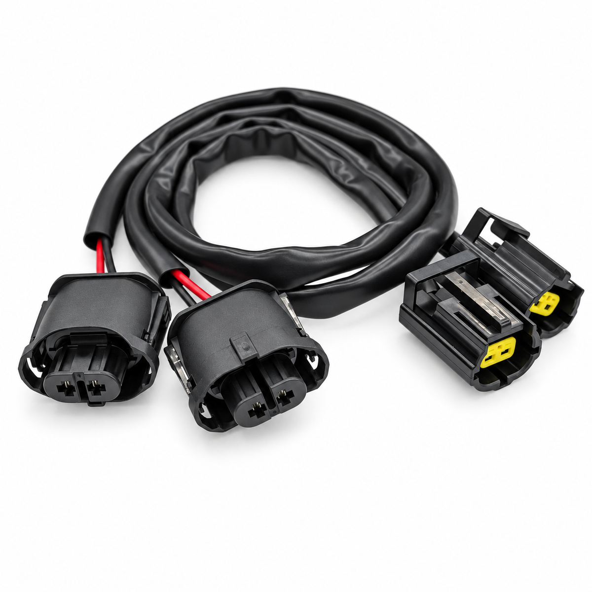 2 Pin Land Rover Discovery 2 TD5 V8 Front Fog Lamp Adapter Harness Pair Prewired – GB-18/C301 – image 2