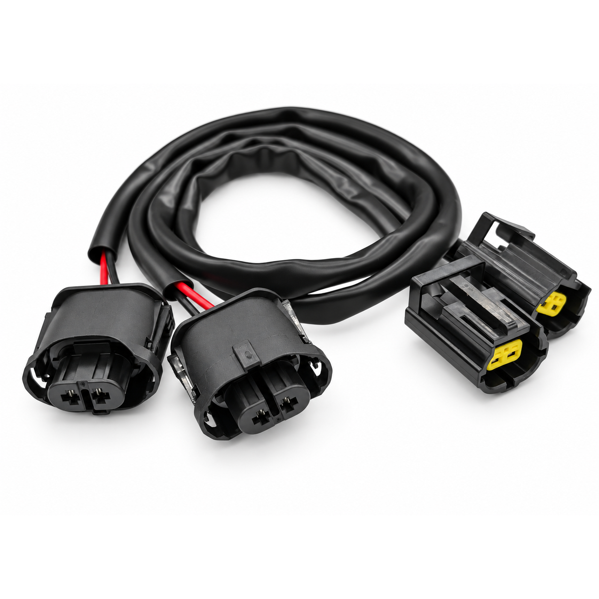 2 Pin Land Rover Discovery 2 TD5 V8 Front Fog Lamp Adapter Harness Pair Prewired – GB-18/C301 – image 3