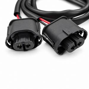 2 Pin Land Rover Discovery 2 TD5 V8 Front Fog Lamp Adapter Harness Pair Prewired – GB-18/C301 – image 4
