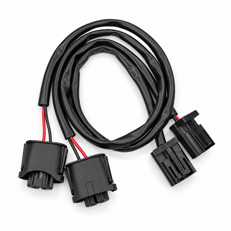 2 Pin Land Rover Discovery 2 TD5 V8 Front Fog Lamp Adapter Harness Pair Prewired – GB-18/C301 – image 6