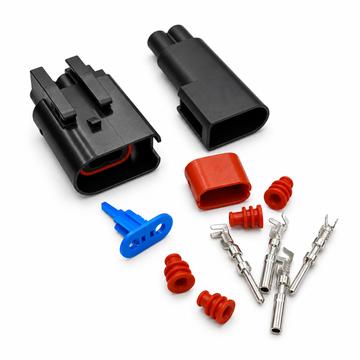 2 Pin Sensor Connector For Ford Transit MK7 2 Pin Wheel Abs - Unwired Kit With Terminals Seals – GB-21/C307 – image 1