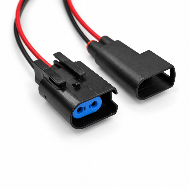 2 Pin Sensor For 2 Pin Wheel Abs Wired Pigtail For: Ford Transit Mk7 - Prewired 15cm 18AWG – GB-22/C308 – image 2