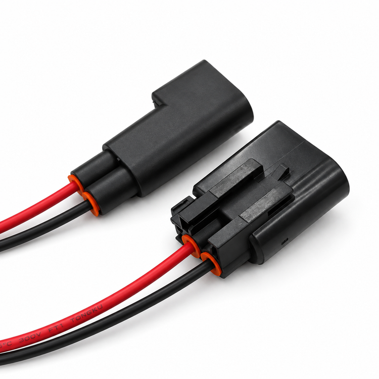 2 Pin Sensor For 2 Pin Wheel Abs Wired Pigtail For: Ford Transit Mk7 - Prewired 15cm 18AWG – GB-22/C308 – image 3