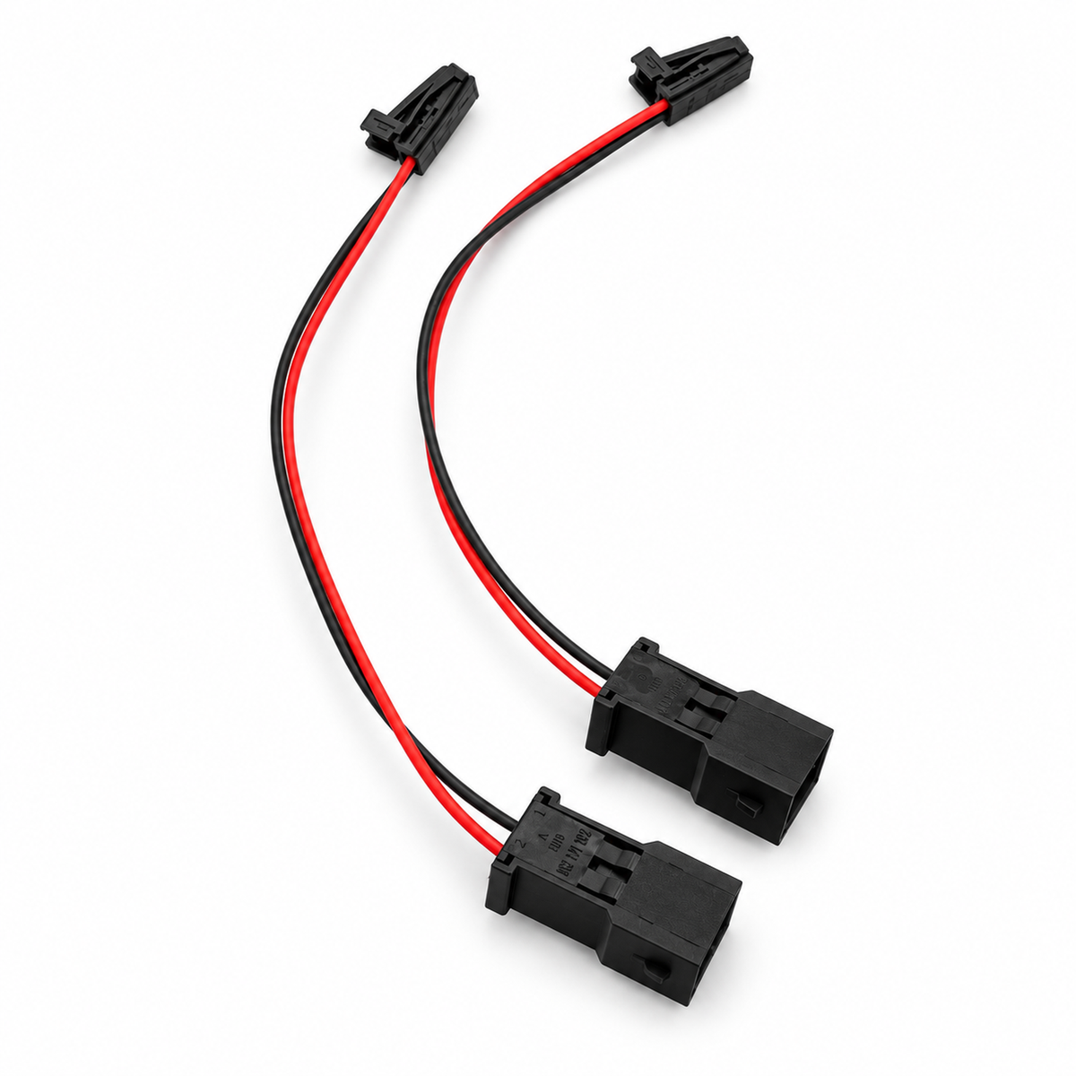 2 Pin Audi Door Entry LED Logo Puddle Light Adapter Harness 4G0052133-G Pair – GB-24/C314 – image 2