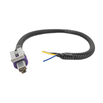 Pre-wired 3 Pin Way Female Connector for Delphi GT150 Series with Conduit Sleeve