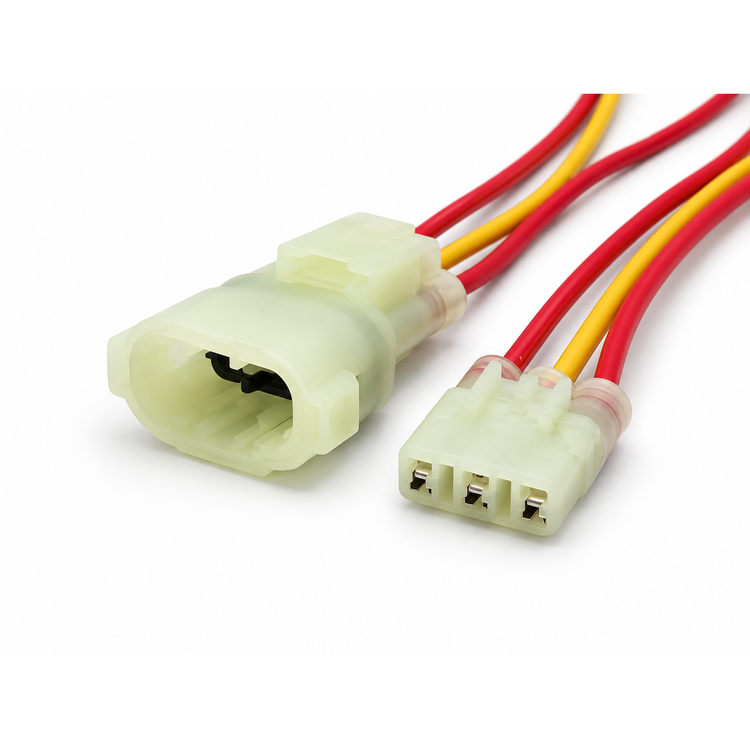 For Sumitomo HM 3 Pin Connector Pre-wired Male & Female Set 6180-3451 6187-3801 – H0T/E11.R/430 – image 7