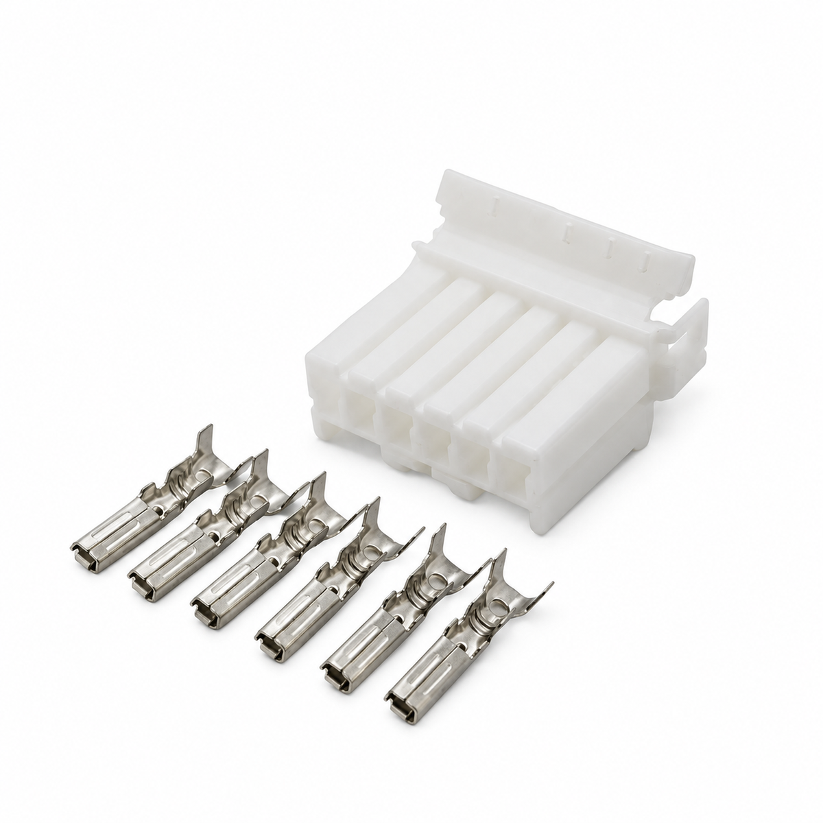 6 Pin Multi-lock Male Connector & Terminals Pins for Harley Davidson 73156-96BK 73191-96 174923-2 – H525 – image 1