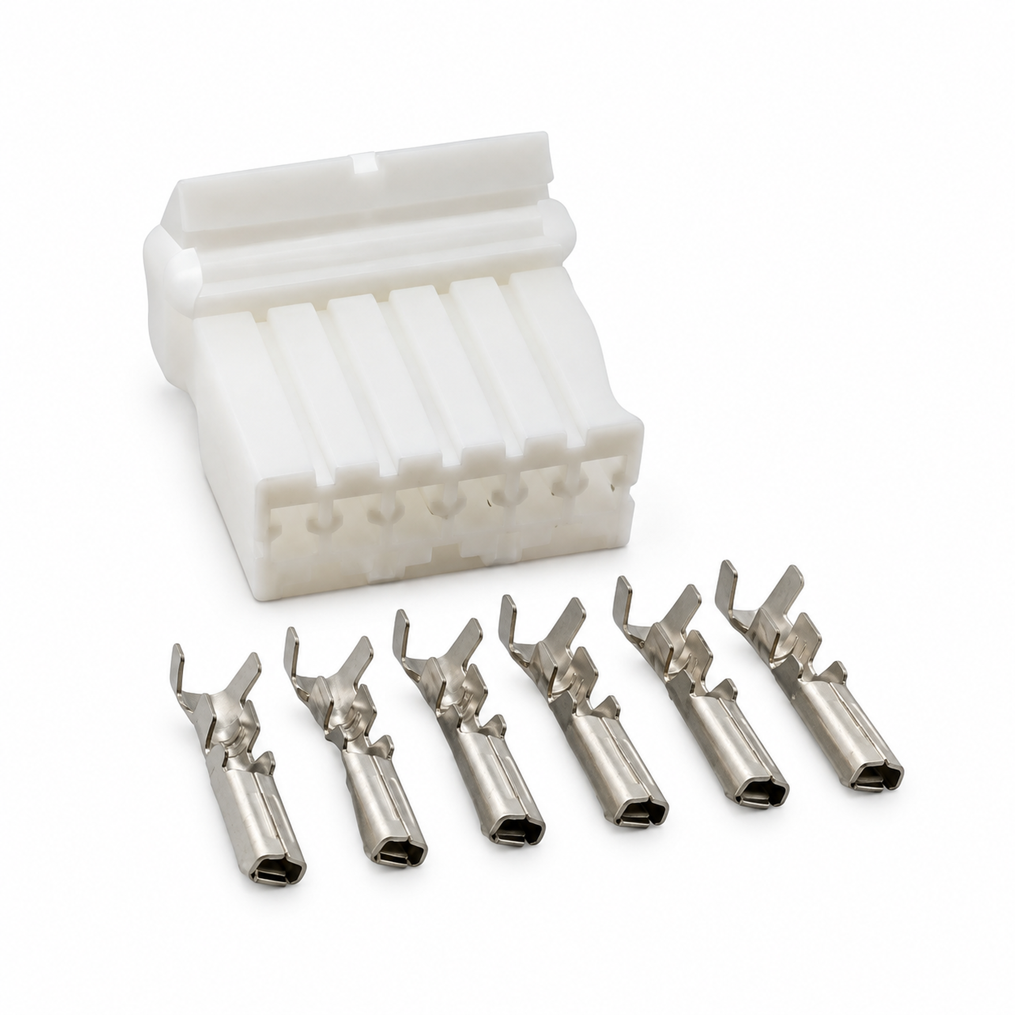 6 Pin Multi-lock Male Connector & Terminals Pins for Harley Davidson 73156-96BK 73191-96 174923-2 – H525 – image 2