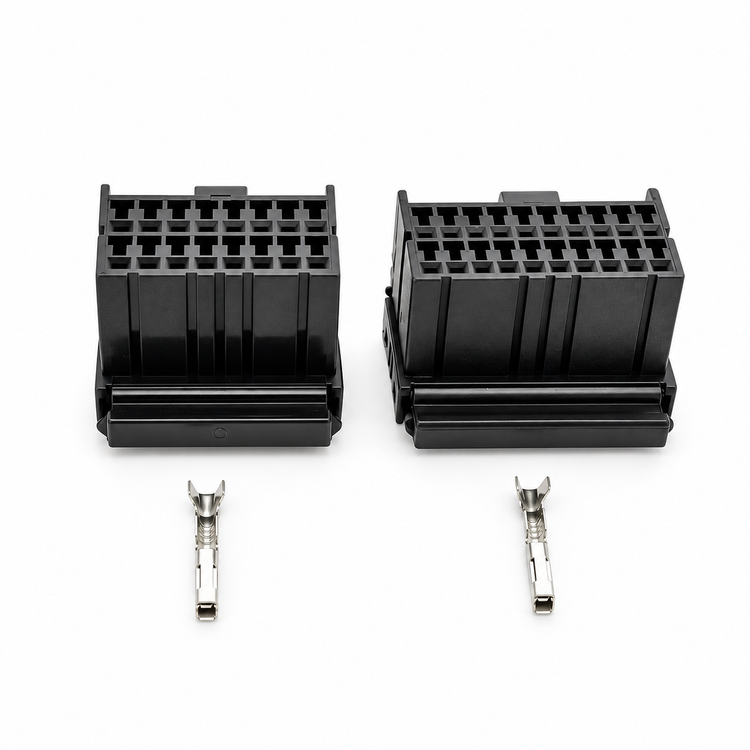 16 Pin Instrument Warning Lights Connectors & Terminals for DEFENDER TD5 Clocks, Gauges YPC10174 – H527andH528 – image 1