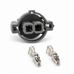 YPC500150 - For Defender TD5 & TDCi PUMA Electric Window Motor 2 Pin Connector – H529 – image 1