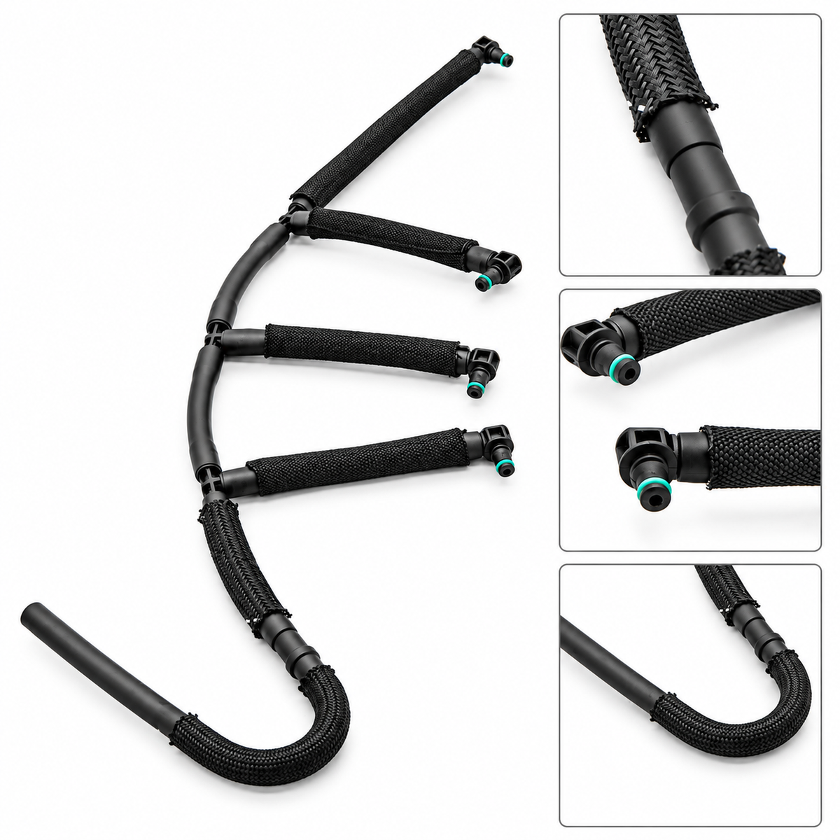 Injector Return Leak Off Pipe for Audi Skoda Seat VW 1.6 TDI 03L130235AF – H553/E1/A – image 2