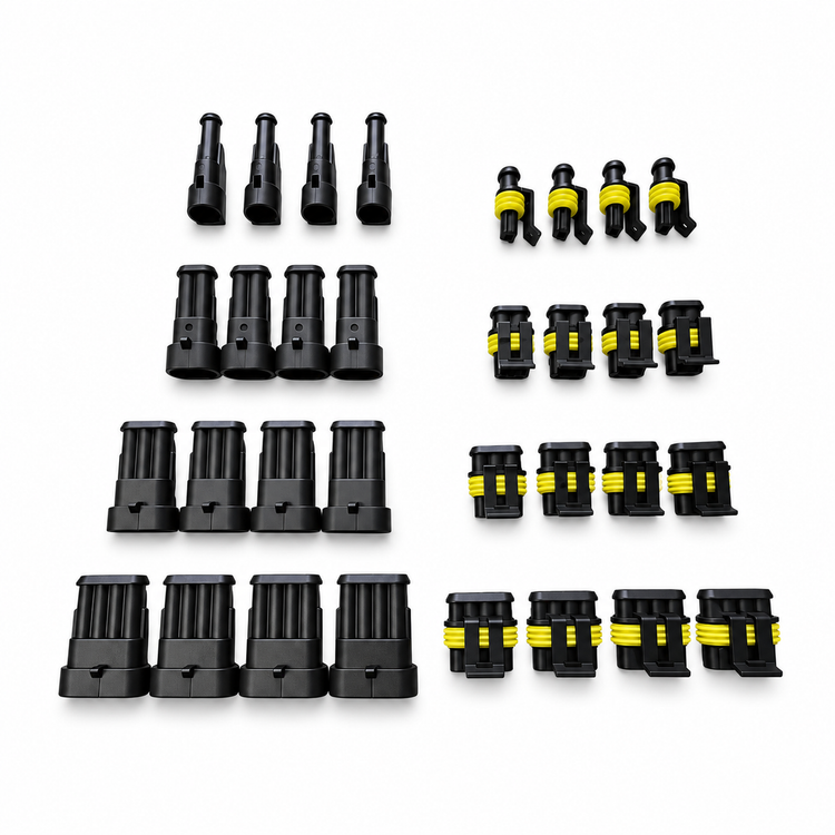 193pc Superseal Automotive Electrical Connector Assortment Kit Inc Crimping Tool – H567/TOPL/SupersealKit+Tool – image 2
