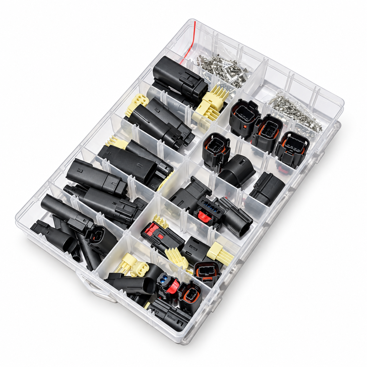 36pcs Molex MX150 Male & Female Connector Set & Pins Kit fits Harley Davidson etc. - 2, – H569/E1/MolexKit/36pcs – image 1