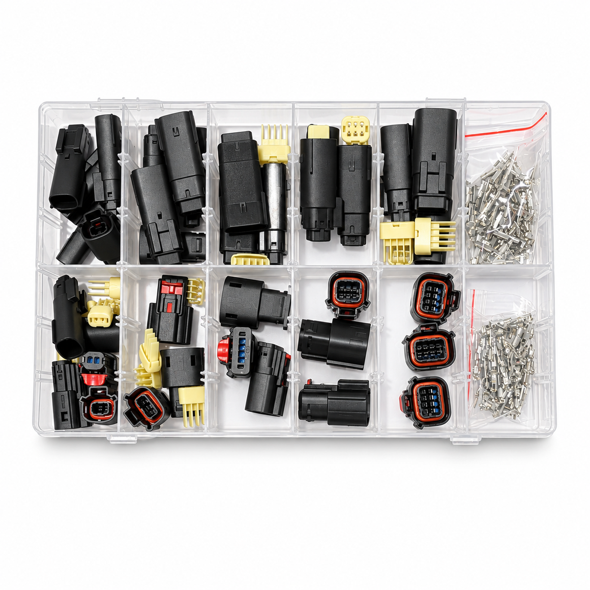 36pcs Molex MX150 Male & Female Connector Set & Pins Kit fits Harley Davidson etc. - 2, – H569/E1/MolexKit/36pcs – image 8