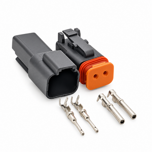 320pcs Black Automotive Electrical Male & Female Connector Set for Deutsch DT – H690/DT68pcs/without-tool – image 3