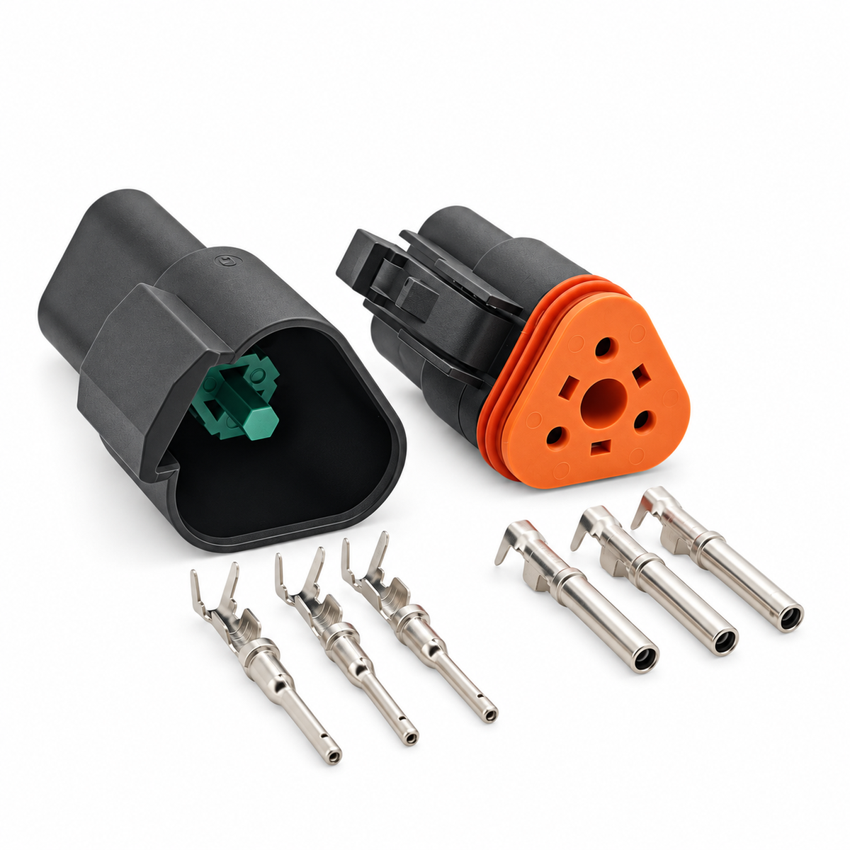 320pcs Black Automotive Electrical Male & Female Connector Set for Deutsch DT – H690/DT68pcs/without-tool – image 5