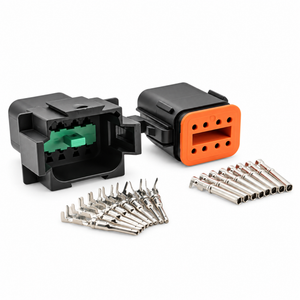 320pcs Black Automotive Electrical Male & Female Connector Set for Deutsch DT – H690/DT68pcs/without-tool – image 7