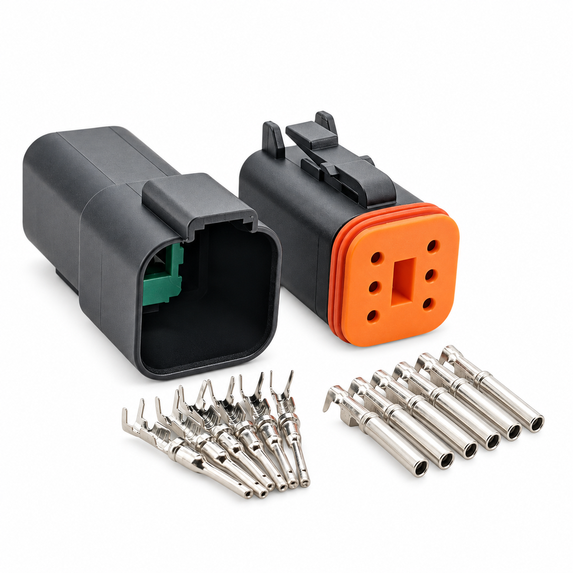 320pcs Black Automotive Electrical Male & Female Connector Set for Deutsch DT – H690/DT68pcs/without-tool – image 8