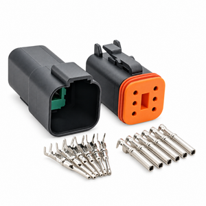 320pcs Black Automotive Electrical Male & Female Connector Set for Deutsch DT – H690/DT68pcs/without-tool – image 8