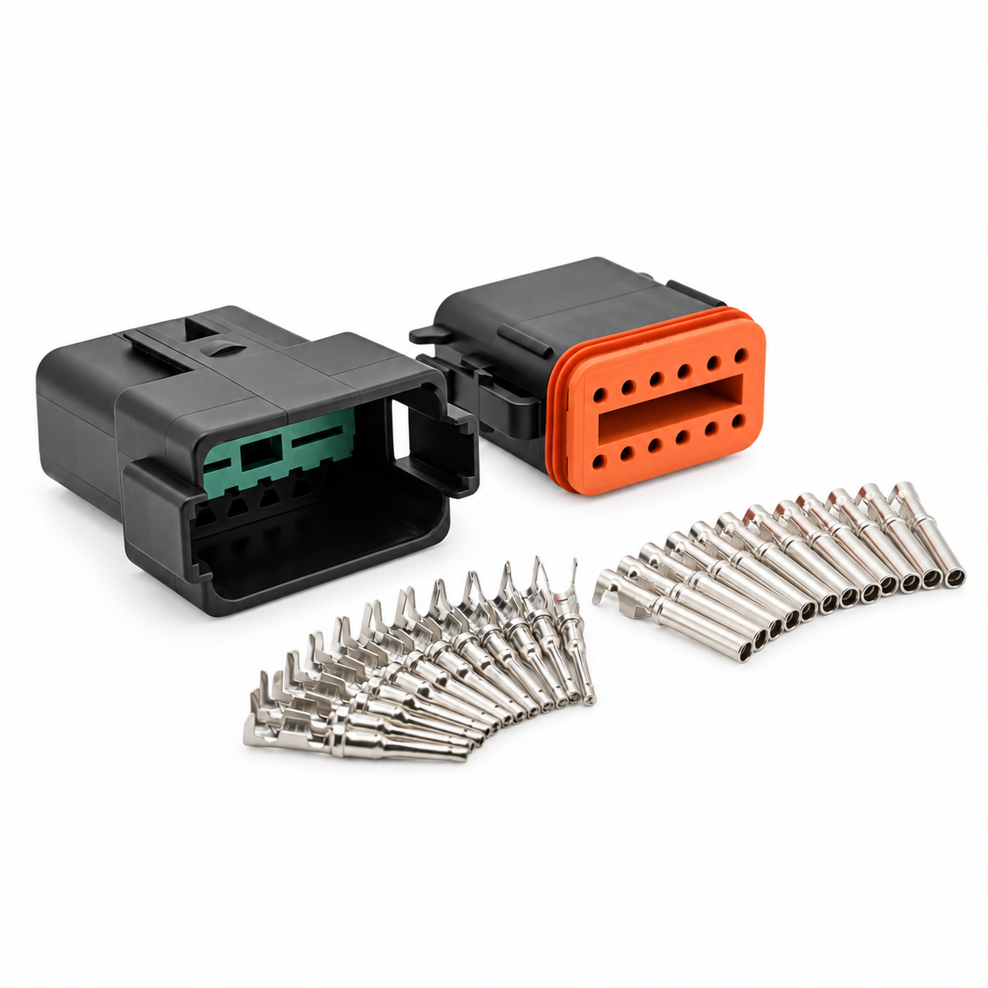 320pcs Black Automotive Electrical Male & Female Connector Set for Deutsch DT – H690/DT68pcs/without-tool – image 9