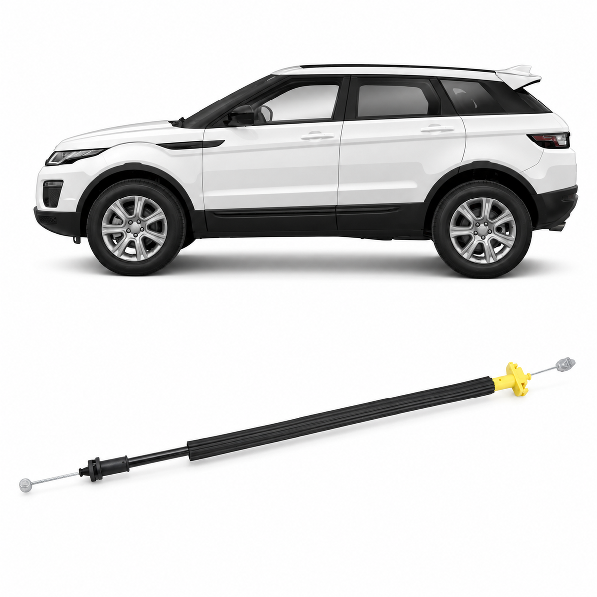 Replacement Front Door Left/Right Handle Release Latch Lock Cable for Range Rover Evoque 2012-2019 - – H697 – image 2