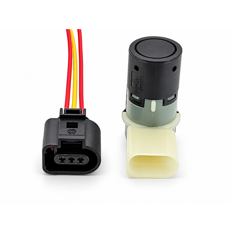 3 Pin 7H0919275C Parking Sensor For Audi A2 A3 A4 A6 A8 S3 S4 S6 For Polo Passat PDC – HOT/A02.B+cable – image 1