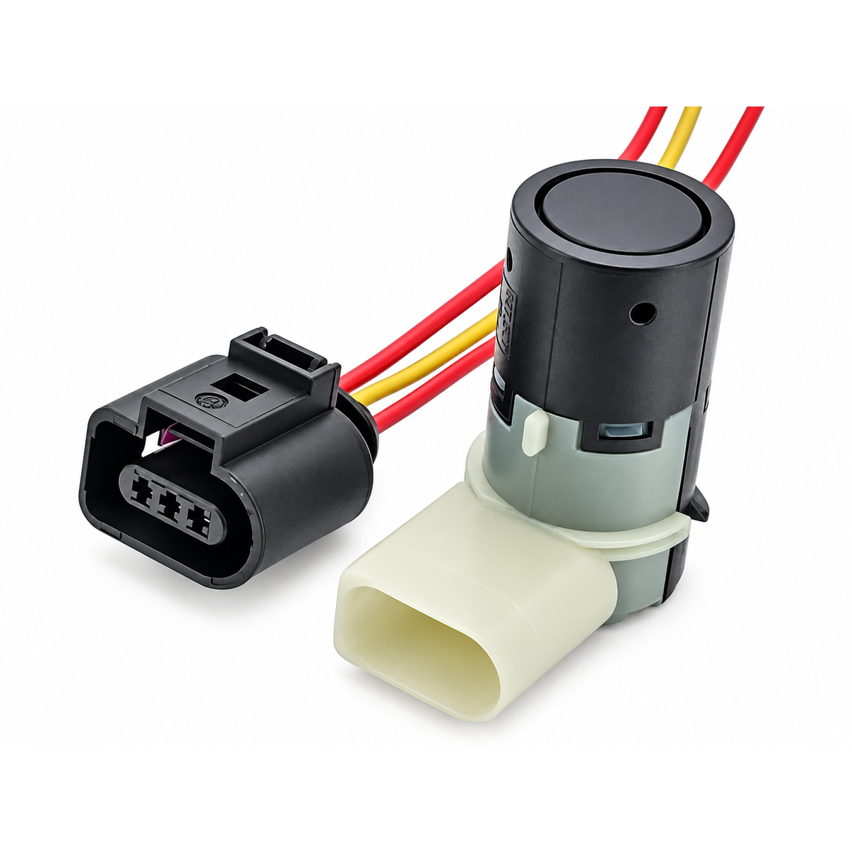 3 Pin 7H0919275C Parking Sensor For Audi A2 A3 A4 A6 A8 S3 S4 S6 For Polo Passat PDC – HOT/A02.B+cable – image 6