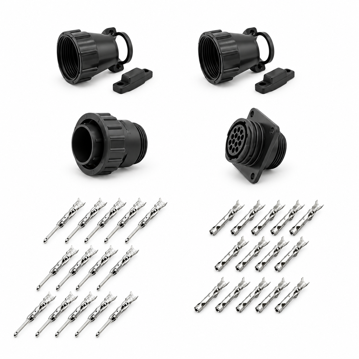 4, 9 & 14Pin AMP TE SMEMA - Male & Female Connectors 182658-1 206153-1 206062-4 – HOT/A04.Y/SMEMA/4pin – image 3
