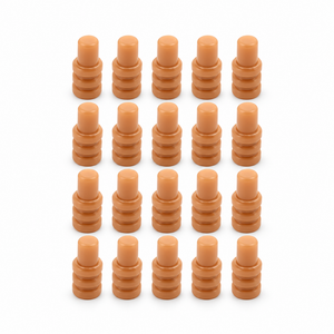 20pcs Rubber Solid Terminal Cap Plug Blanking Seals for Electrical Connectors – HOT/A11.R/20pcs/H644/1 – image 1