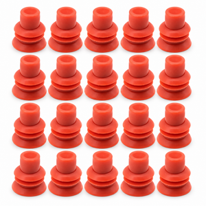 20pcs Rubber Solid Terminal Cap Plug Blanking Seals for Electrical Connectors – HOT/A11.R/20pcs/H644/1 – image 4