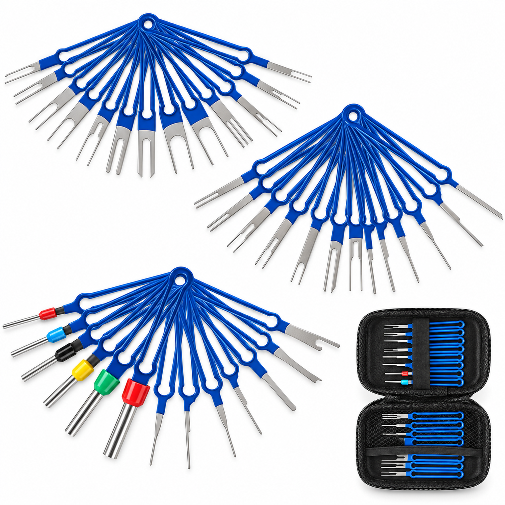 41PCS Automotive Terminal Removal Tool Car Wire Plug Connector Extractor Pin – HOT/A20/KIT-M203 – image 1