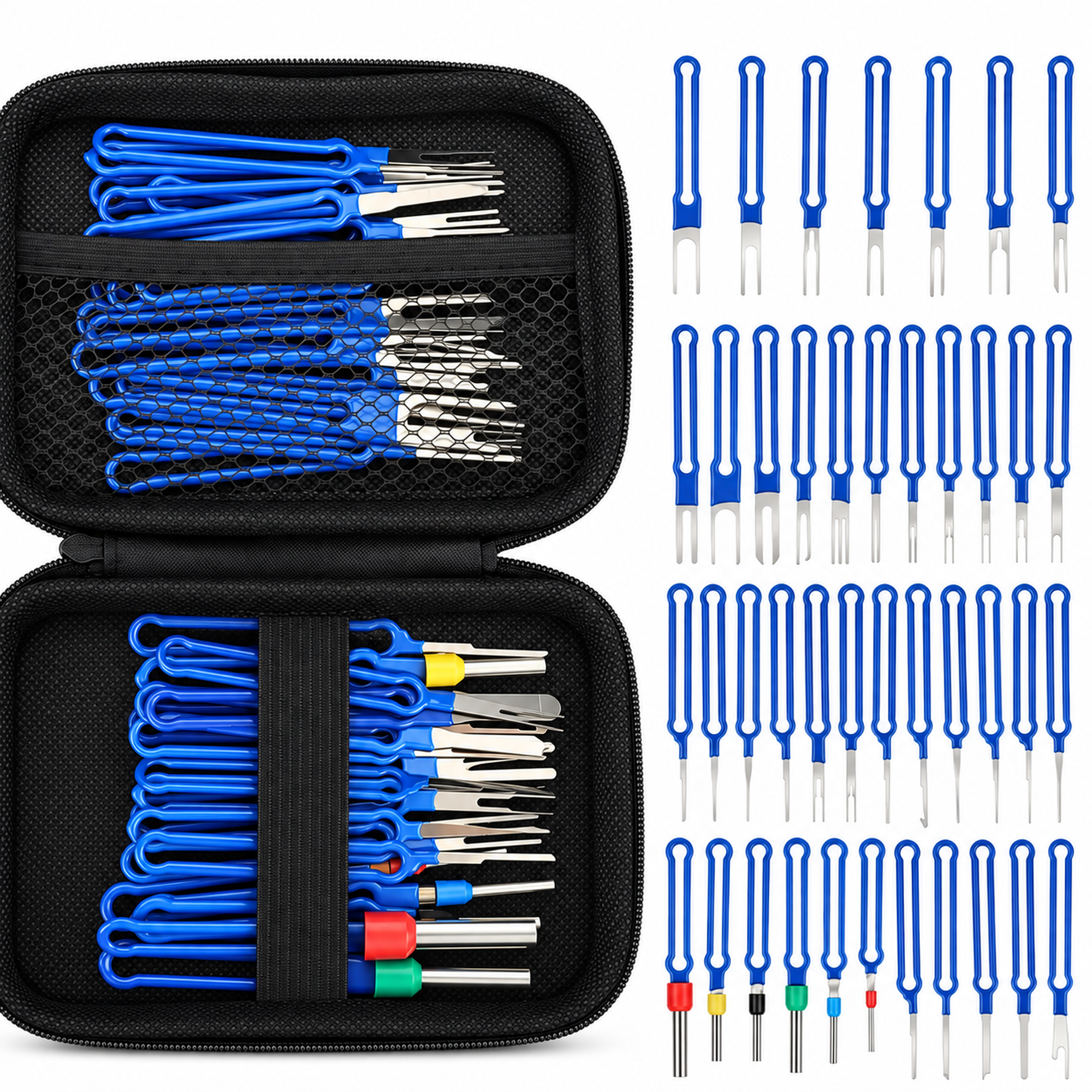 41PCS Automotive Terminal Removal Tool Car Wire Plug Connector Extractor Pin – HOT/A20/KIT-M203 – image 2