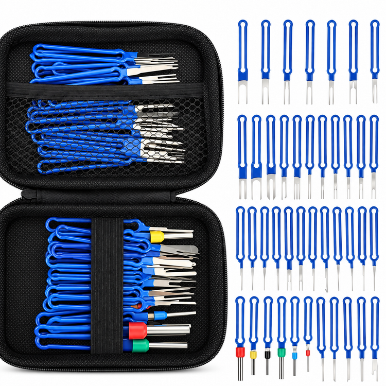 41PCS Automotive Terminal Removal Tool Car Wire Plug Connector Extractor Pin – HOT/A20/KIT-M203 – image 2