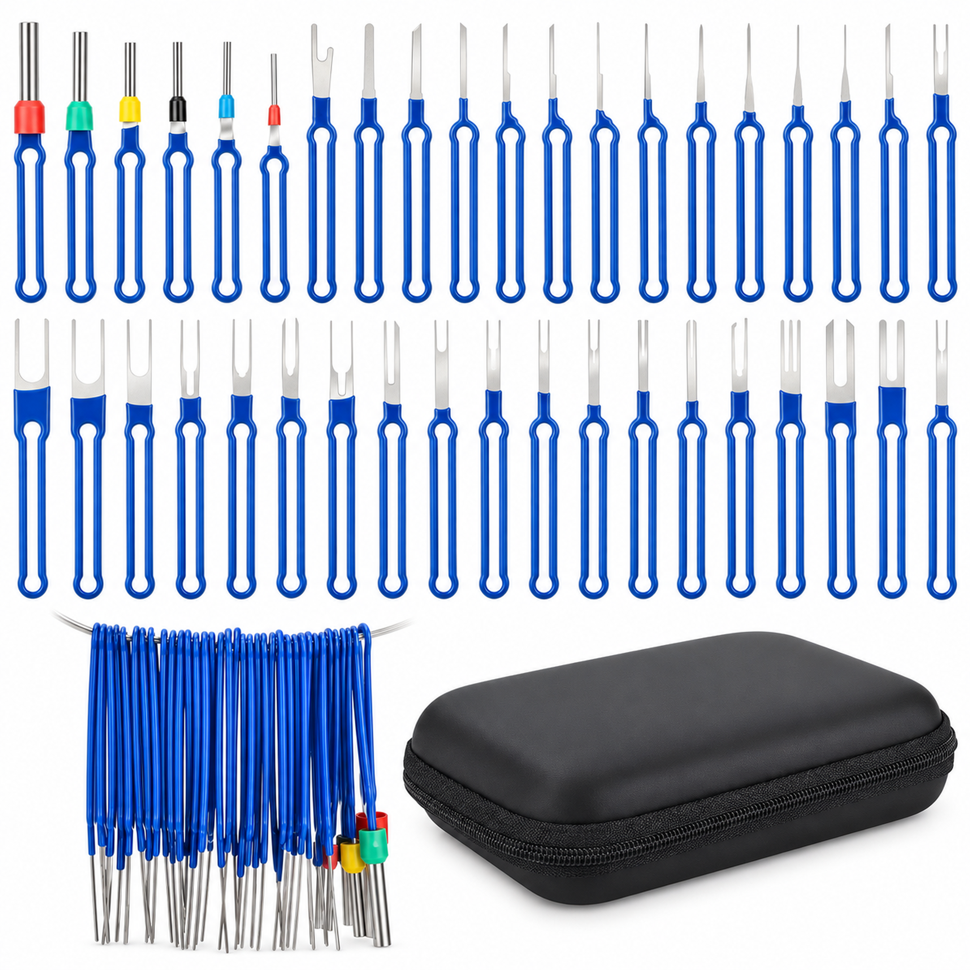 41PCS Automotive Terminal Removal Tool Car Wire Plug Connector Extractor Pin – HOT/A20/KIT-M203 – image 9