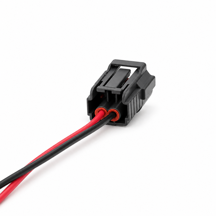 2 Pin Pre-wired Fuel Injector Connector for Mazda 06A973722 – HOT/B01.G-124/2pinCable – image 3