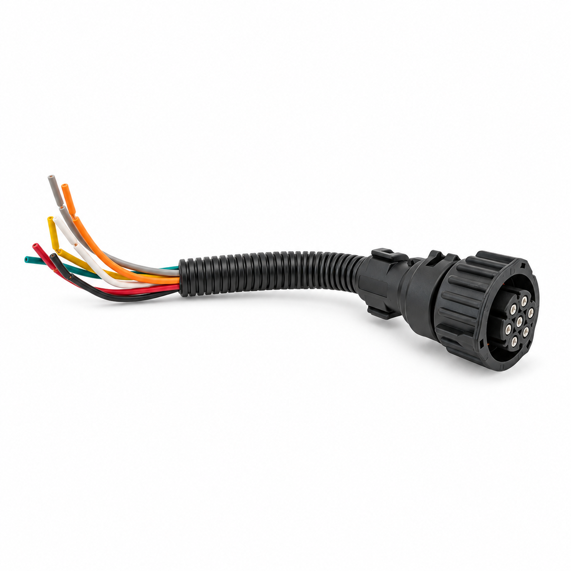 6/7 Pin Connector Plug For Rear Tail Light Lamps For MAN, DAF Sprinter Luton – HOT B02.B/192 – image 1