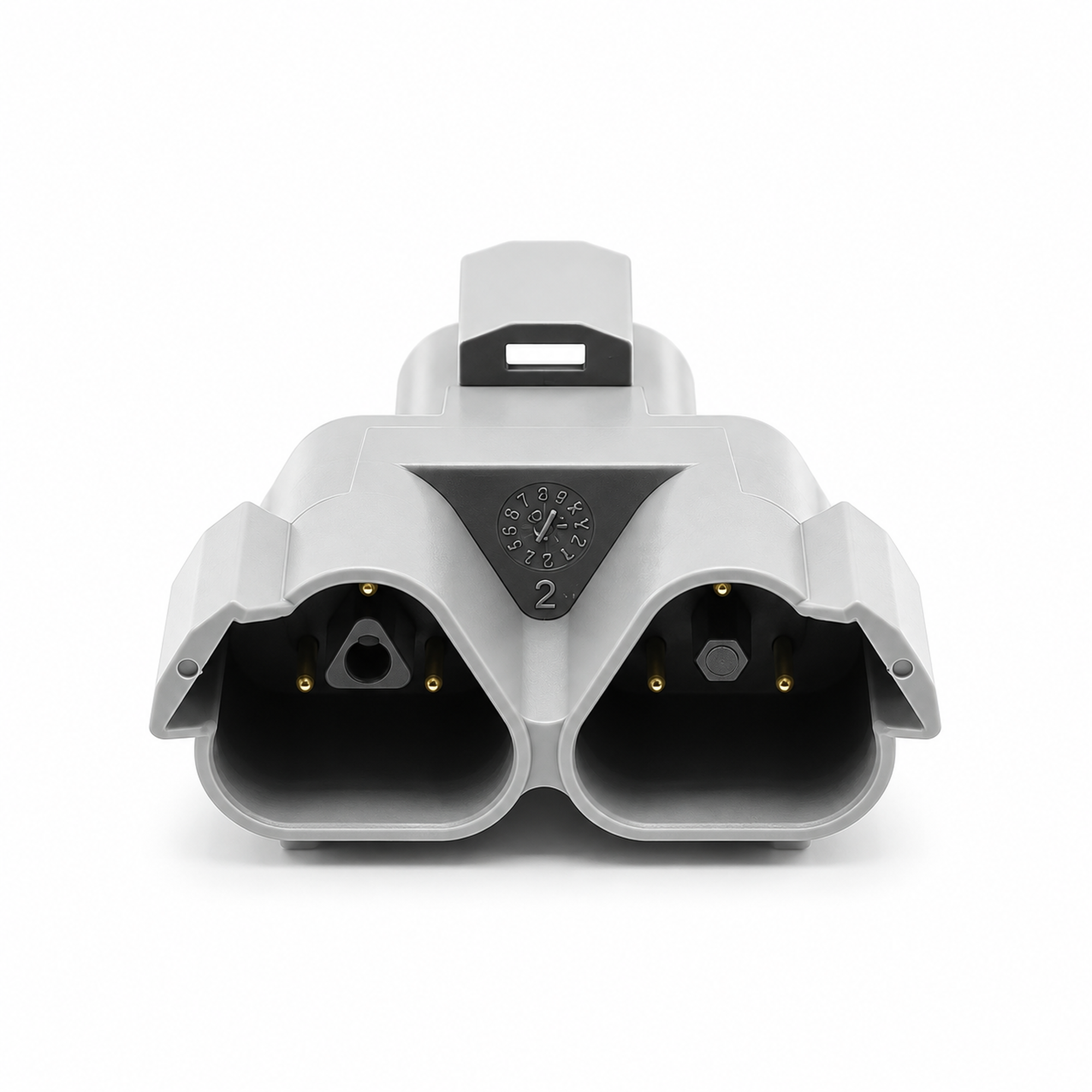 Deutsch DT 3 Way Y Splitter Receptacle Connector DT04-3P-P007 J1939 3 Pin – HOT/B08.Y/3WAYSPLIT – image 1