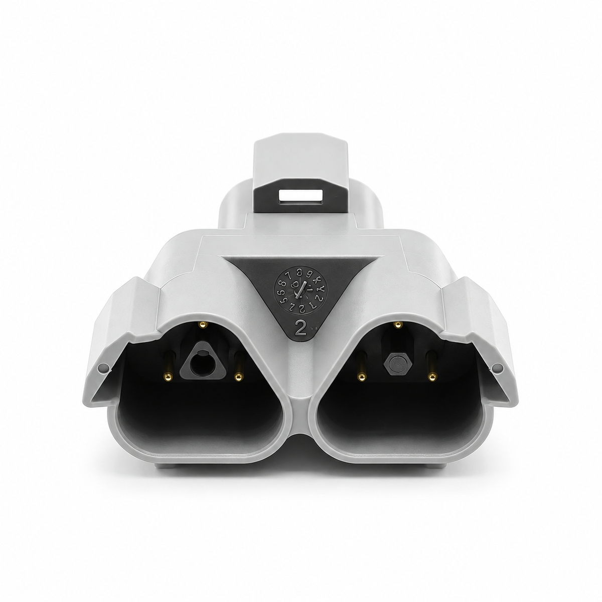 Deutsch DT 3 Way Y Splitter Receptacle Connector DT04-3P-P007 J1939 3 Pin – HOT/B08.Y/3WAYSPLIT – image 1