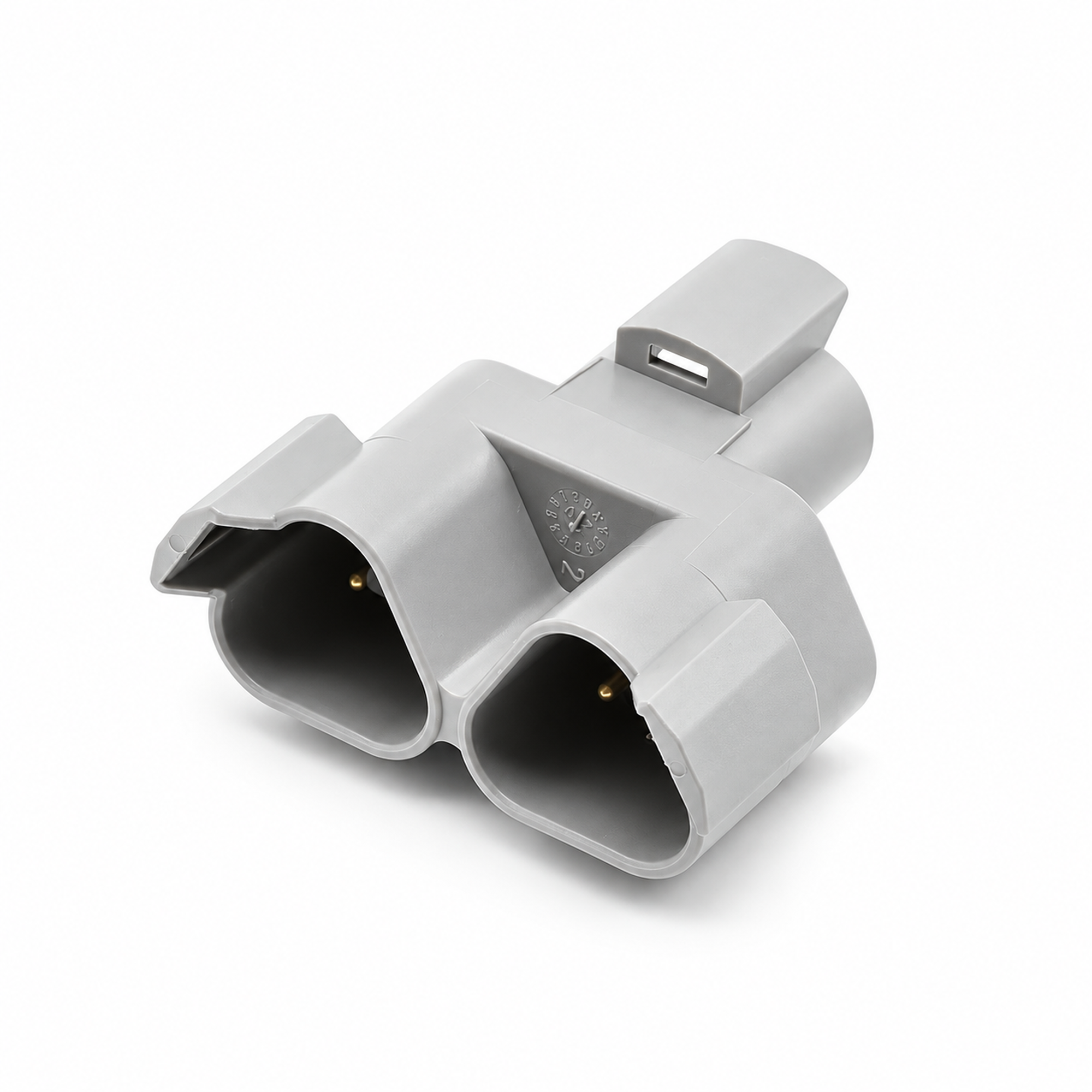 Deutsch DT 3 Way Y Splitter Receptacle Connector DT04-3P-P007 J1939 3 Pin – HOT/B08.Y/3WAYSPLIT – image 2