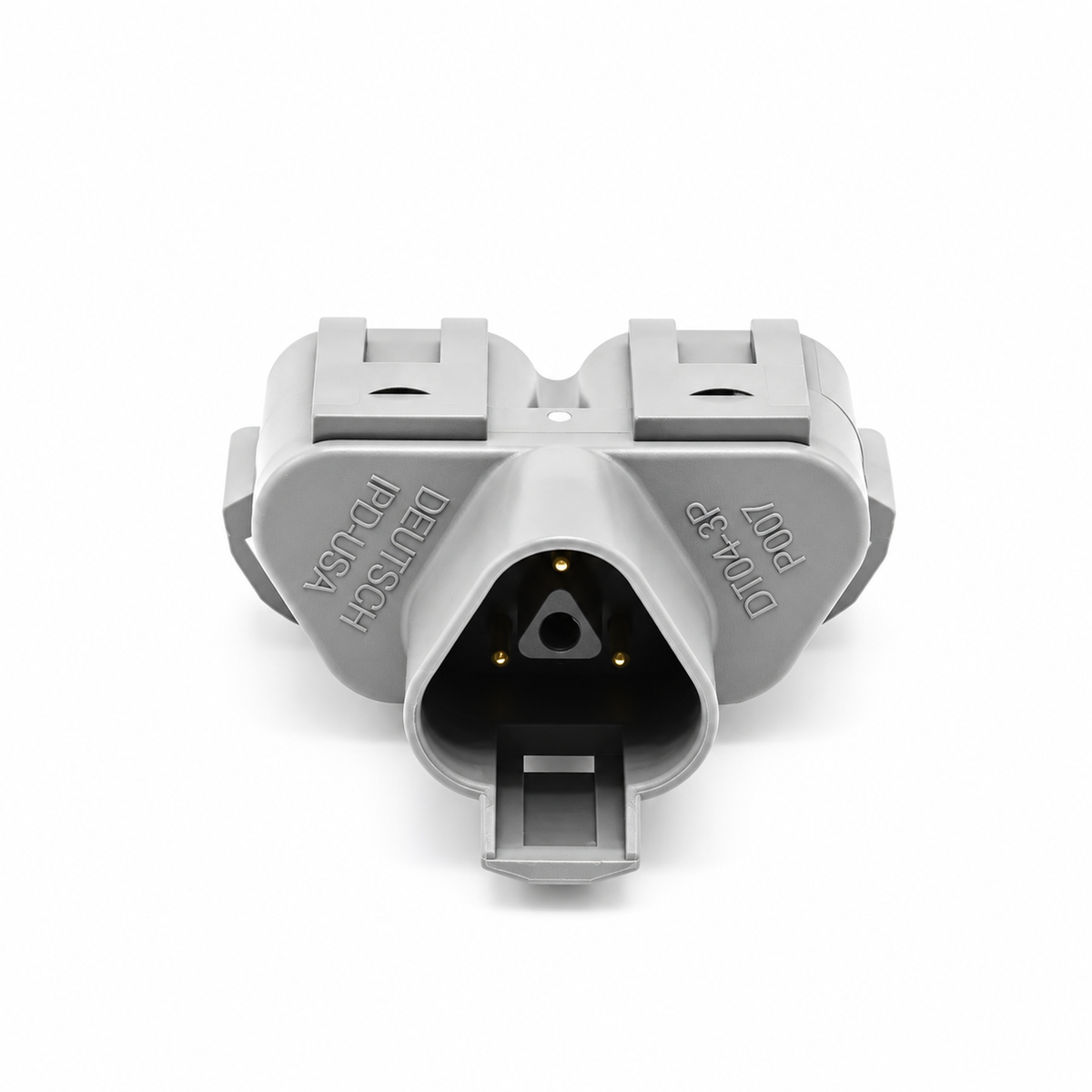 Deutsch DT 3 Way Y Splitter Receptacle Connector DT04-3P-P007 J1939 3 Pin – HOT/B08.Y/3WAYSPLIT – image 3