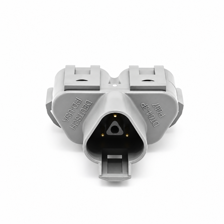 Deutsch DT 3 Way Y Splitter Receptacle Connector DT04-3P-P007 J1939 3 Pin – HOT/B08.Y/3WAYSPLIT – image 3