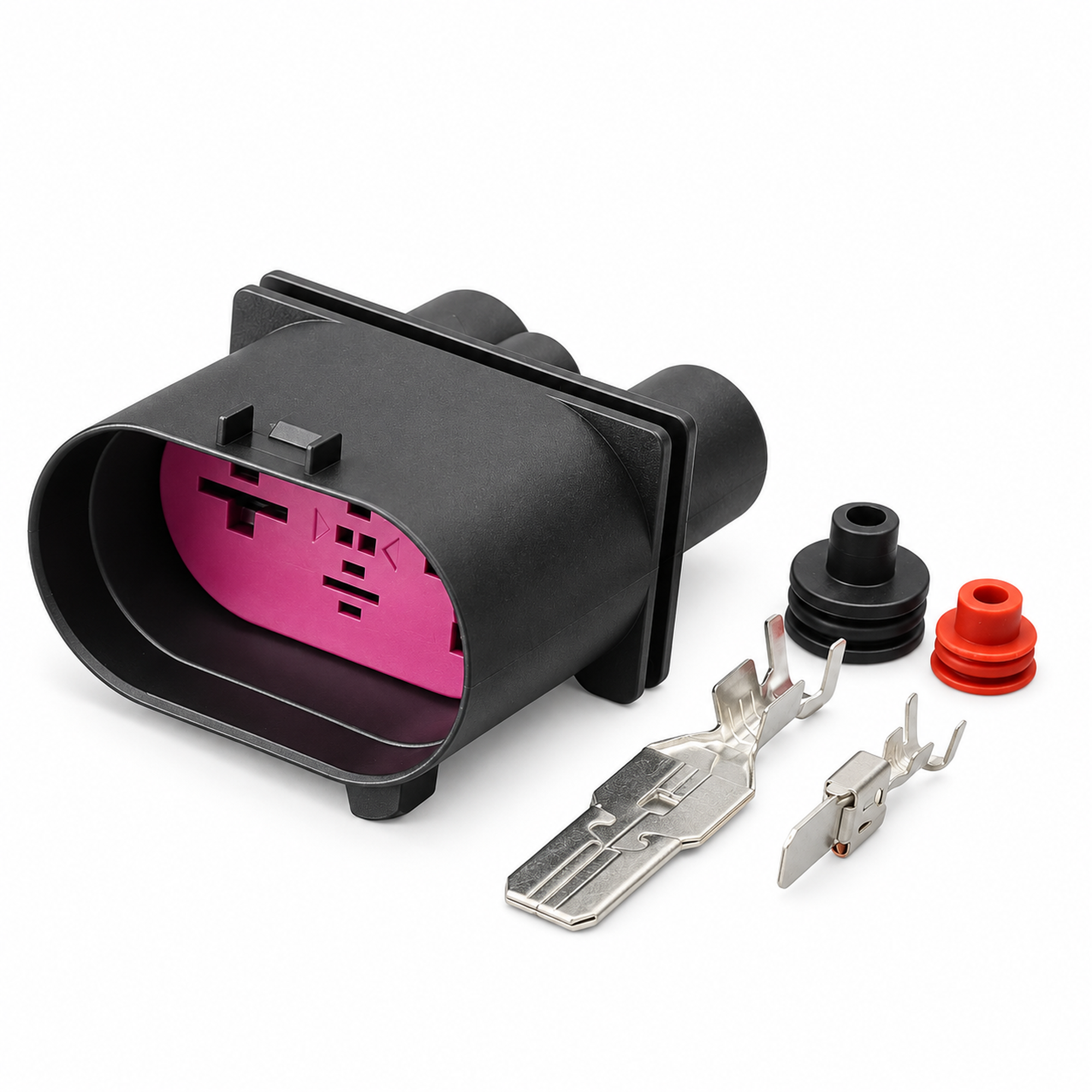 4 Pin Wiring Sensor Connector Socket Set for VW Passat Tiguan Golf Skoda Octavia Audi Radiator Fan – HOT/B15.O/777 – image 3