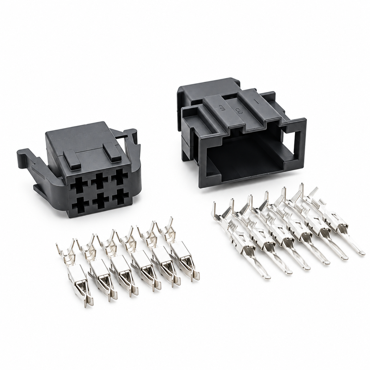 Male & Female Connector Pairs & Pins for VW Audi Seat Skoda 2 3 4 6 8 & 10 Way 191972702 – HOT/B16.G/MnF/2pin/874 – image 4