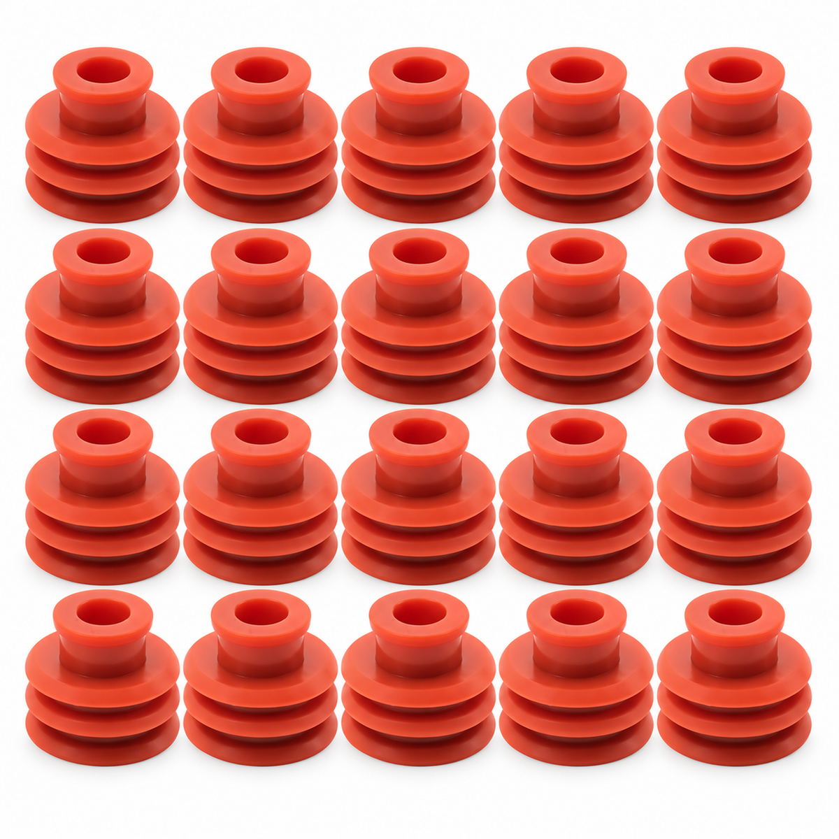 20pcs Waterproof Rubber Terminal Plug Seals for Electrical Connector Cables – HOT/B20.O/H654/1/20pcs – image 6