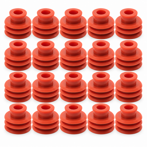 20pcs Waterproof Rubber Terminal Plug Seals for Electrical Connector Cables – HOT/B20.O/H654/1/20pcs – image 6