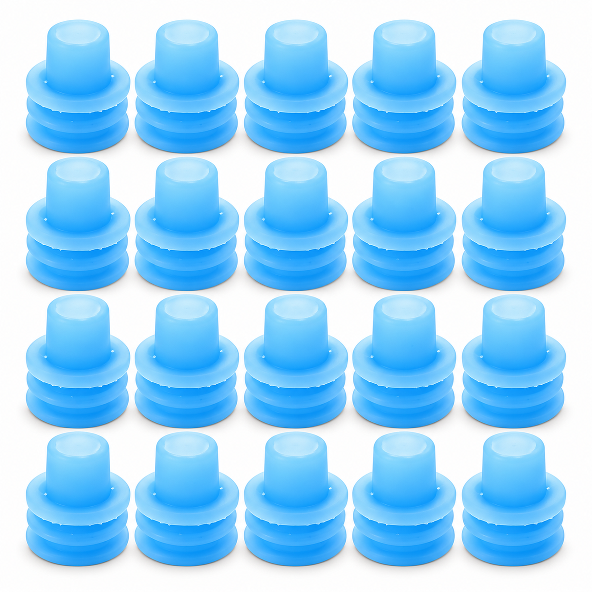20pcs Waterproof Rubber Terminal Plug Seals for Electrical Connector Cables – HOT/B20.O/H654/1/20pcs – image 7