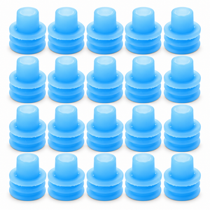 20pcs Waterproof Rubber Terminal Plug Seals for Electrical Connector Cables – HOT/B20.O/H654/1/20pcs – image 7