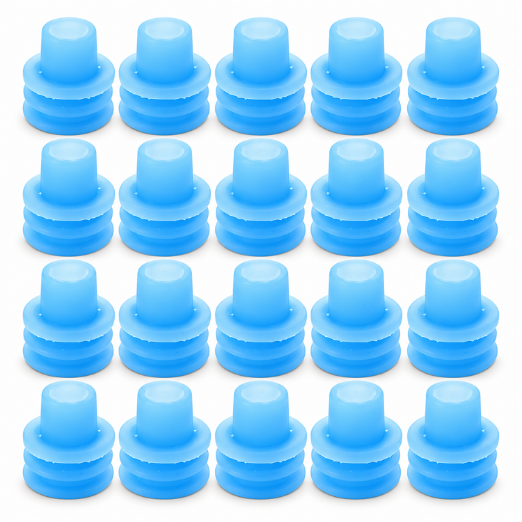 20pcs Waterproof Rubber Terminal Plug Seals for Electrical Connector Cables – HOT/B20.O/H654/1/20pcs – image 7
