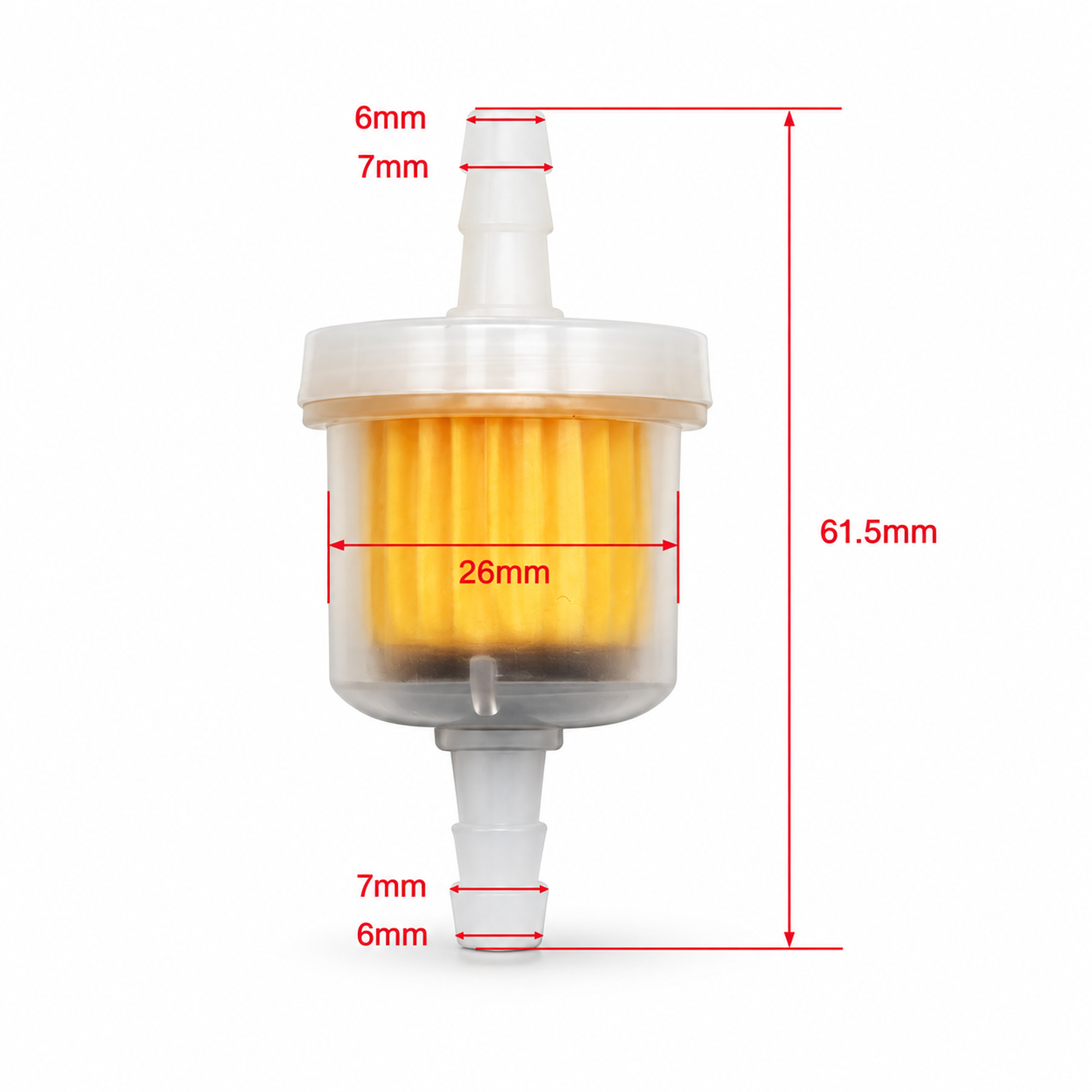10pcs Universal Petrol Inline Fuel Filter Fits 6mm And 8mm Race Rally Road – HOT/C11.R-190 – image 4